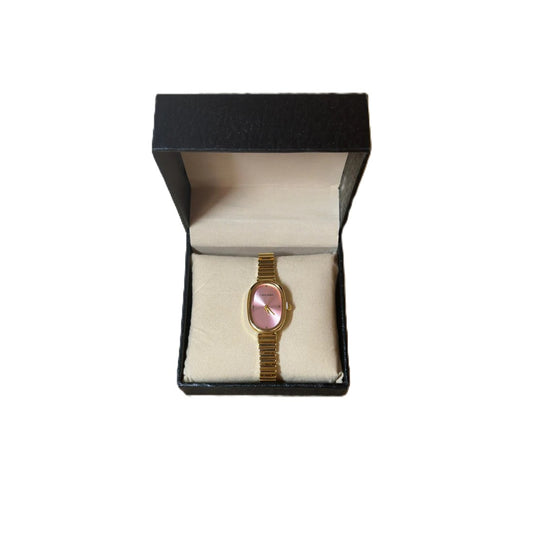 MONTRE CK GOLD TABLEAU ROSE