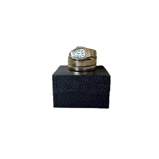BVLGARI SERPENTI DOUBLE BRACELET DIAMONDS