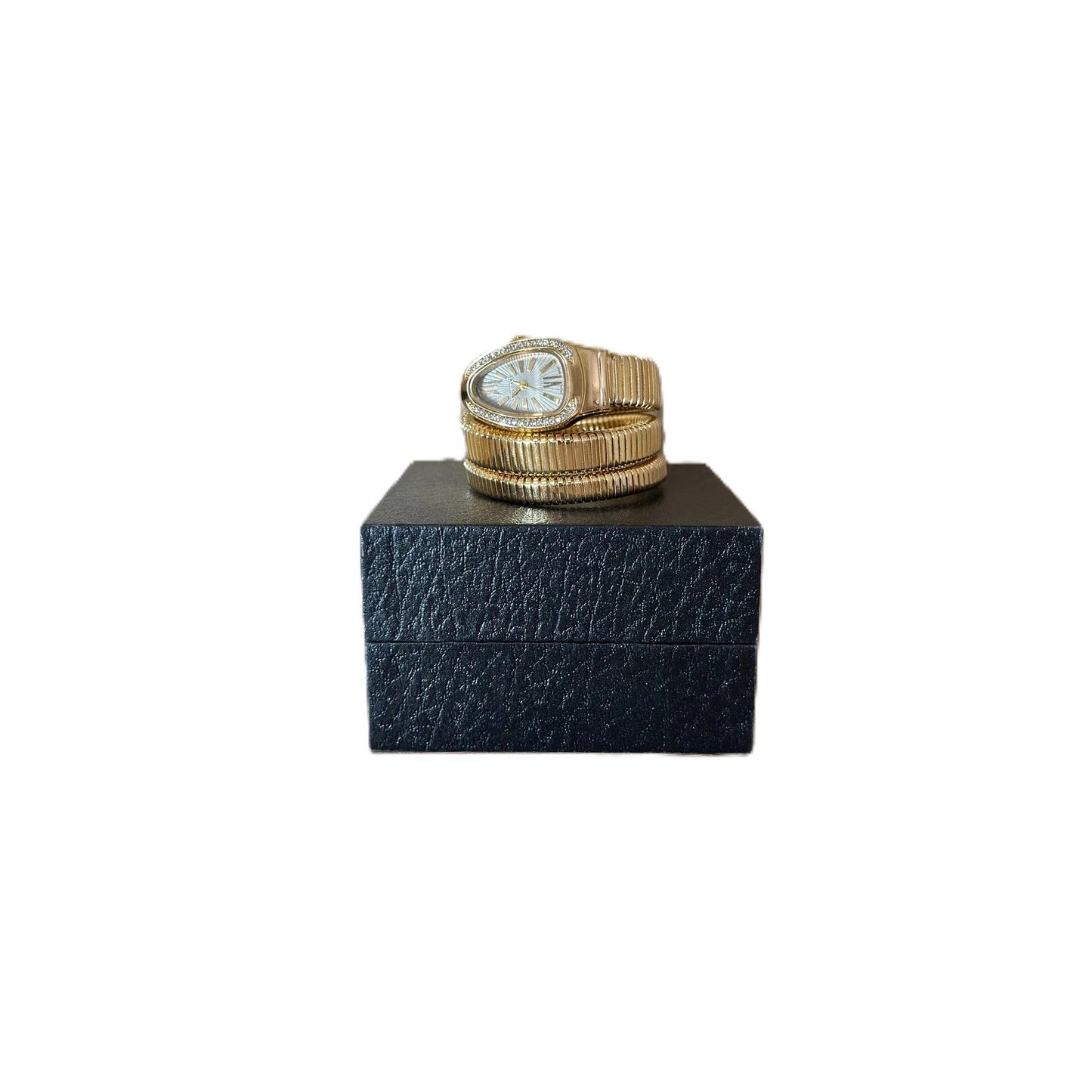 BVLGARI SERPENTI DOUBLE BRACELET DIAMONDS