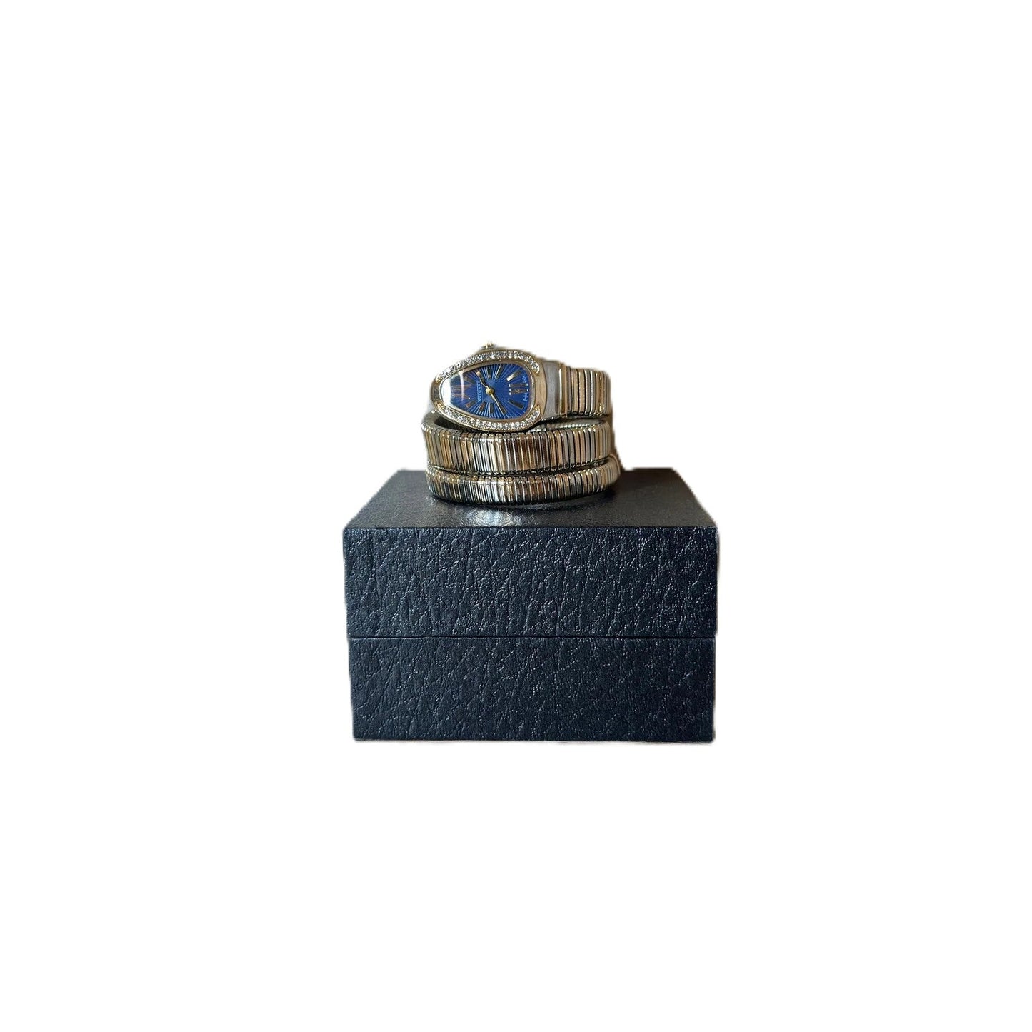 BVLGARI SERPENTI DOUBLE BRACELET DIAMONDS
