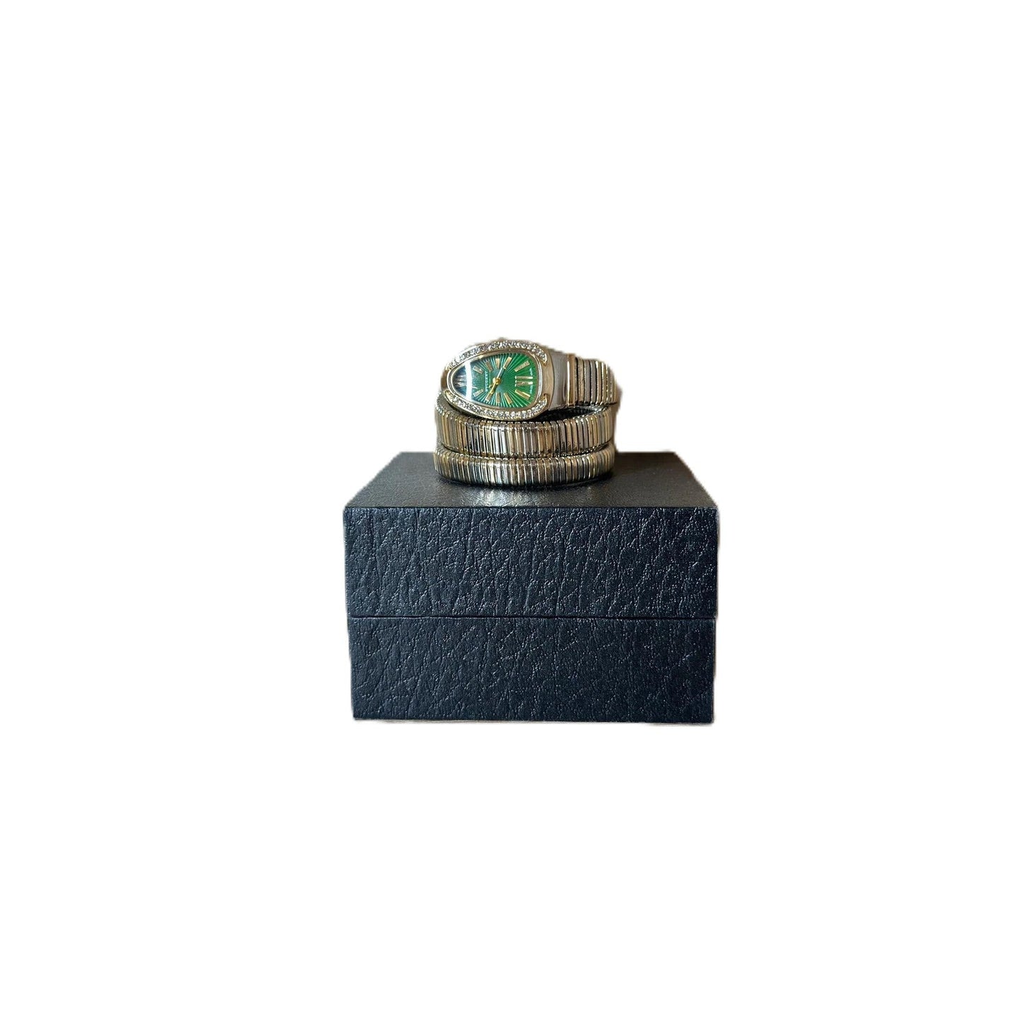 BVLGARI SERPENTI DOUBLE BRACELET DIAMONDS