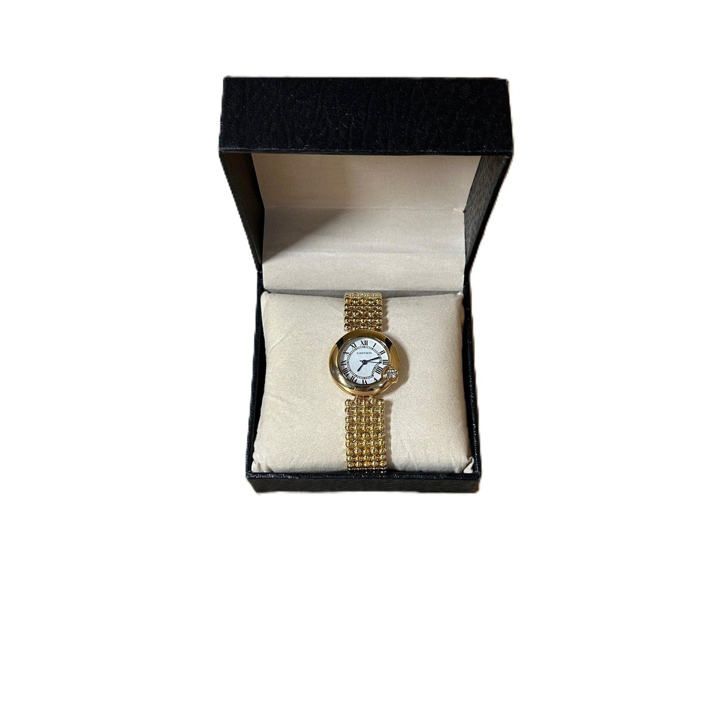 CARTIER BOUTON GOLD TB BLANC BOITE SIMPLE