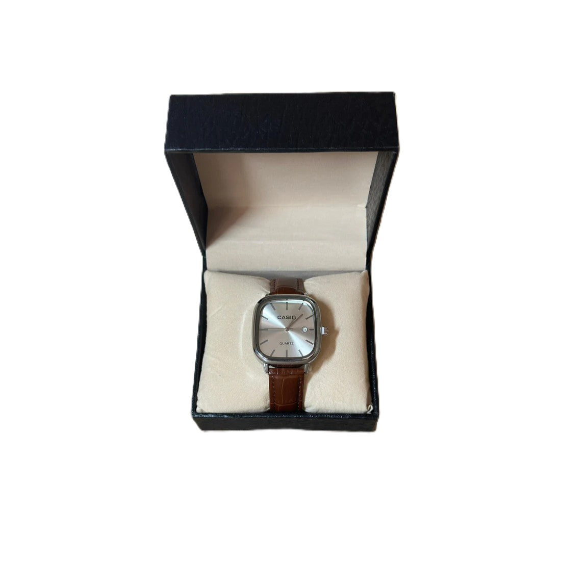 CASIO CARRÉ CUIR