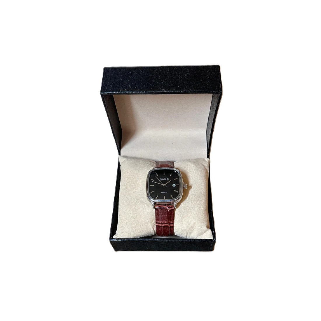 CASIO CARRÉ CUIR