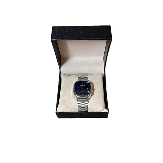 CASIO HOMMES CARRÉ ACIER