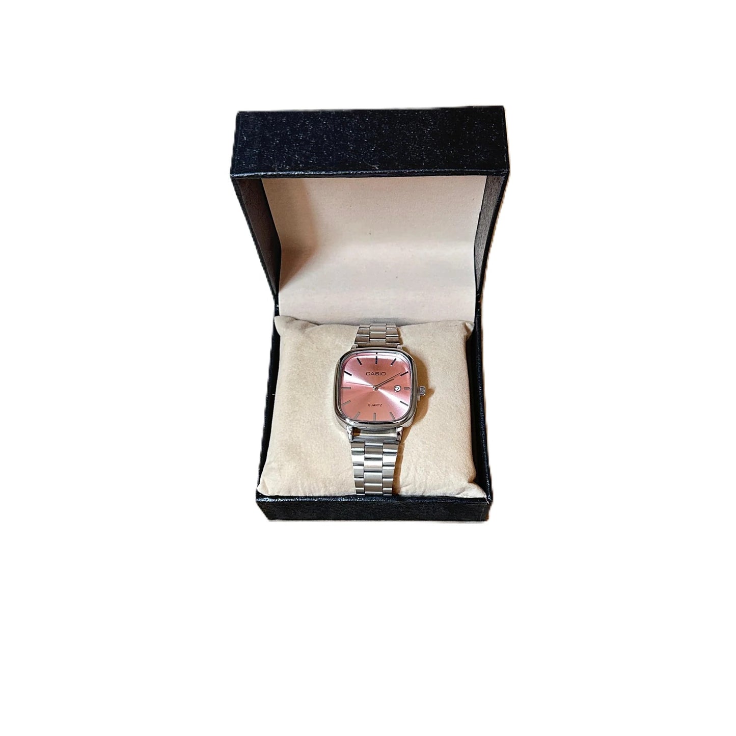 CASIO HOMMES CARRÉ ACIER